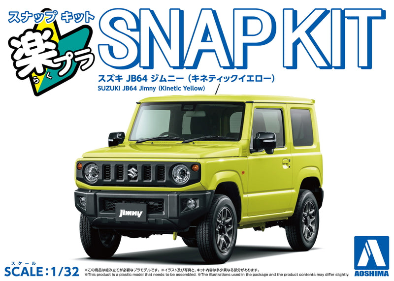 SNAP KIT #09-KY Suzuki JB64 Jimny (Kinetic Yellow) 1/32