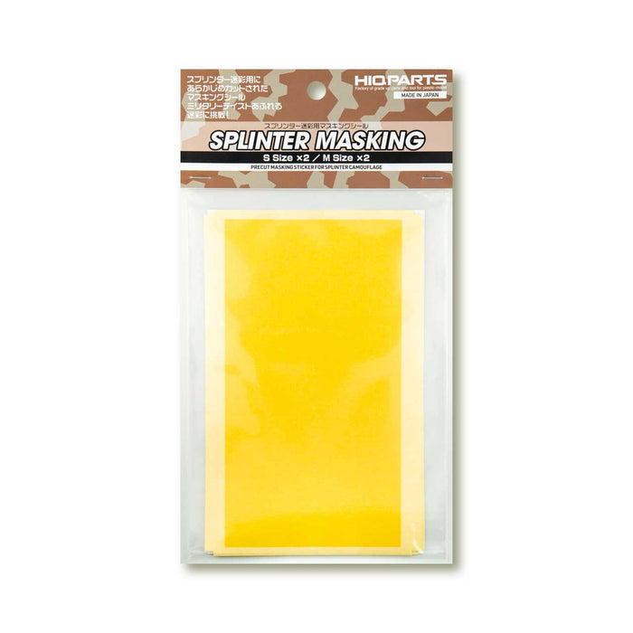 SPC-MSK Splinter Camo Masking Sheet [S Size x2/M Size x2] (4pcs)
