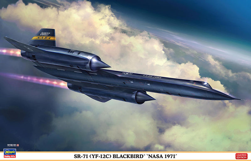 SR-71 (YF-12C) Blackbird (NASA 1971) 1/72