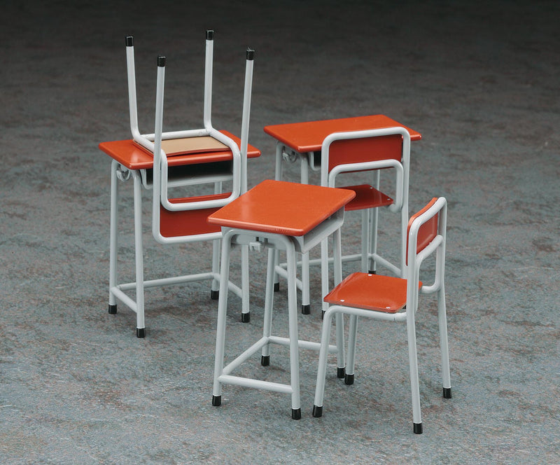 School Desk & Chair 1/12