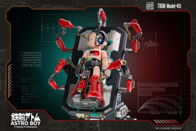 Simple Level - Astro Boy (DX Edition) W/Table & Transparent Outer Armor
