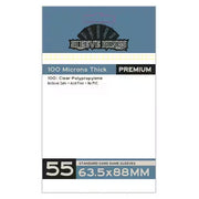 Sleeve Kings - Premium Standard Card Game Sleeves (63.5x88mm) 100 Micron - 55 Pack