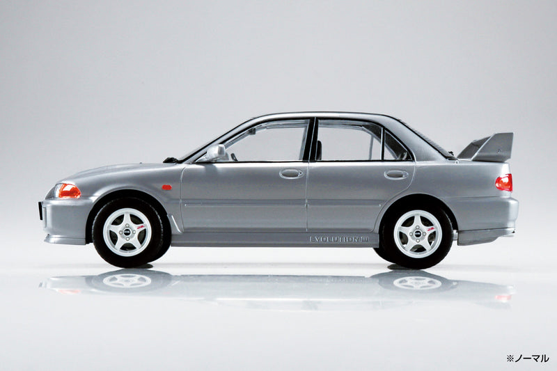 Snap Car 04-QS CE9A Lancer GSR Evolution III 1995 Queens Silver 1/24