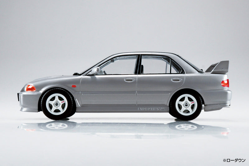 Snap Car 04-QS CE9A Lancer GSR Evolution III 1995 Queens Silver 1/24