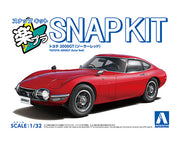 Snap Kit 05-B Toyota 2000GT (Solar Red) 1/32