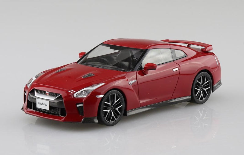 Snap Kit 07-E Nissan GT-R (Vibrant Red) 1/32