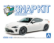 Snap Kit 08-CW Toyota 86 (Crystal White Pearl) 1/32
