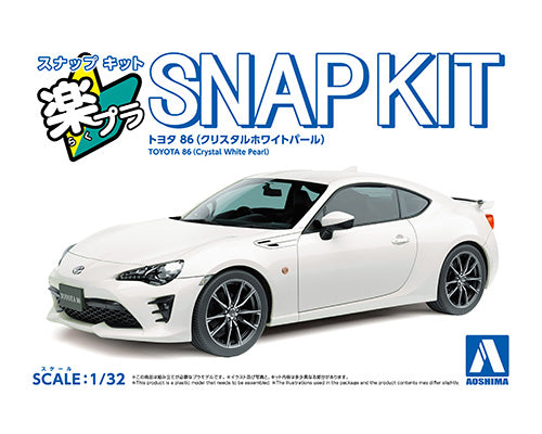Snap Kit 08-CW Toyota 86 (Crystal White Pearl) 1/32