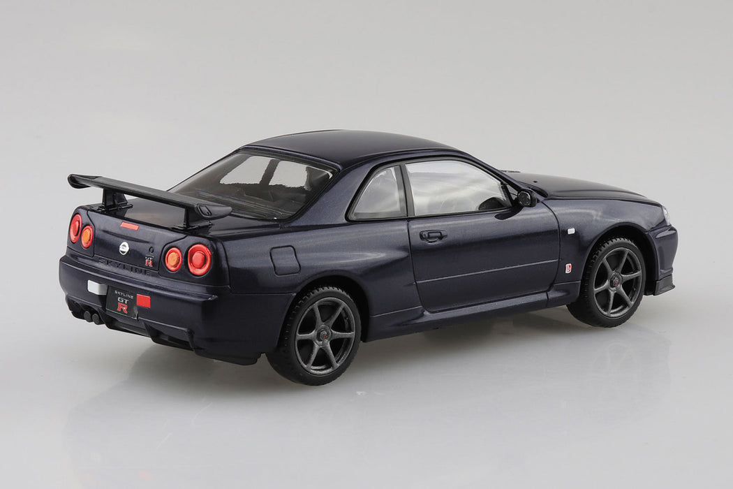 Snap Kit 11-C Nissan R34 Skyline GT-R (Midnight Purple III) 1/32