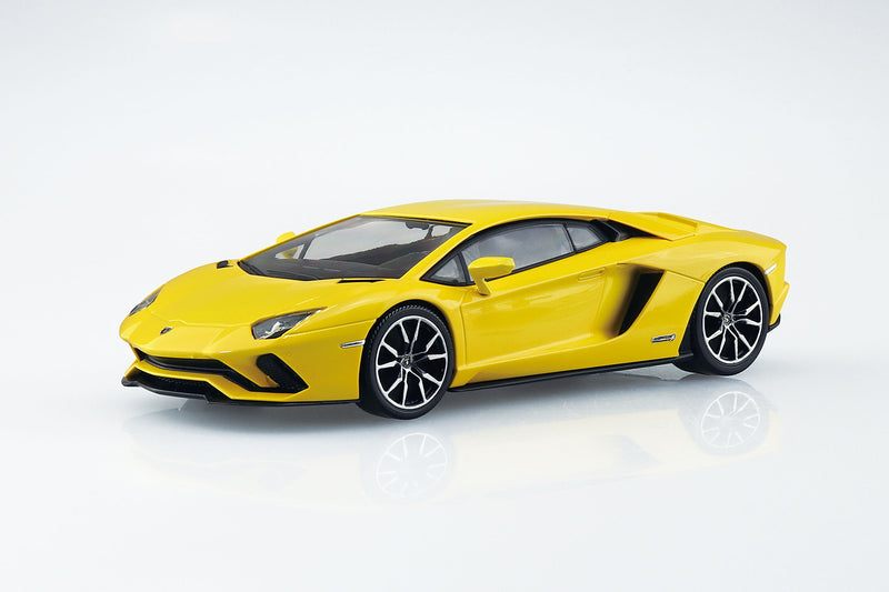 Snap Kit 12-B Lamborghini Aventador S (Pearl Yellow) 1/32