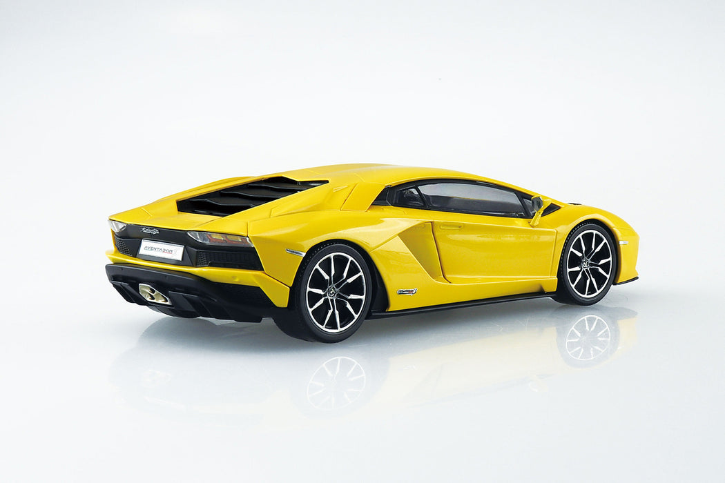 Snap Kit 12-B Lamborghini Aventador S (Pearl Yellow) 1/32