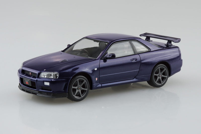 Snap Kit 12-MP Nissan R34 Skyline GT-R (Midnight Purple) 1/32