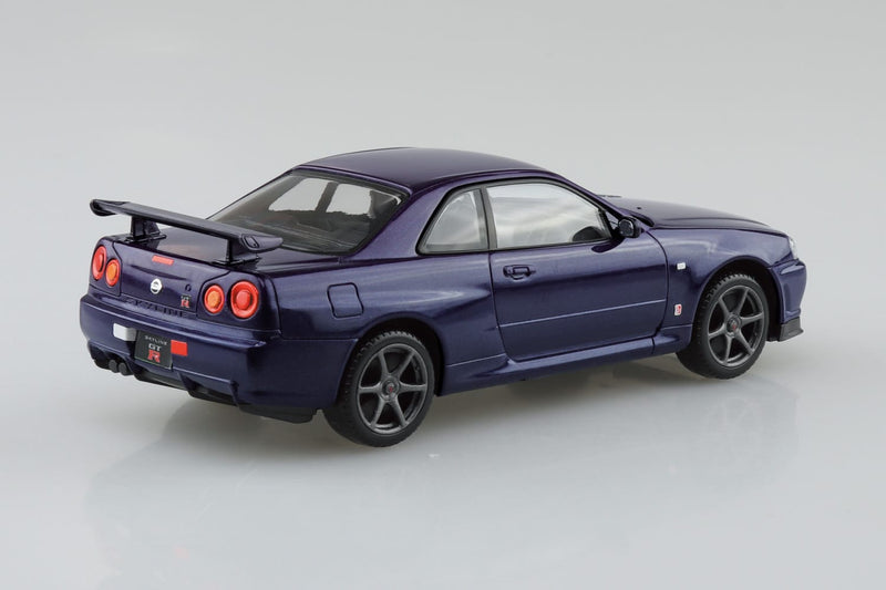 Snap Kit 12-MP Nissan R34 Skyline GT-R (Midnight Purple) 1/32