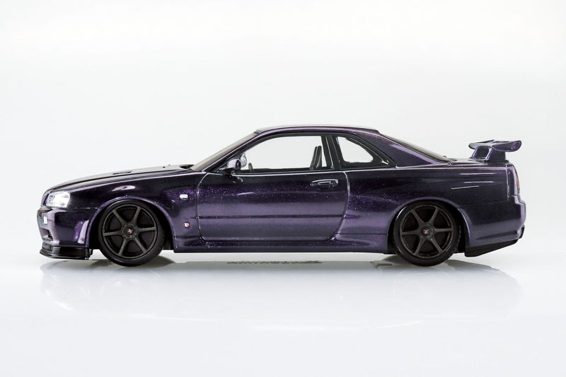Snap Kit 12-MP Nissan R34 Skyline GT-R (Midnight Purple) 1/32