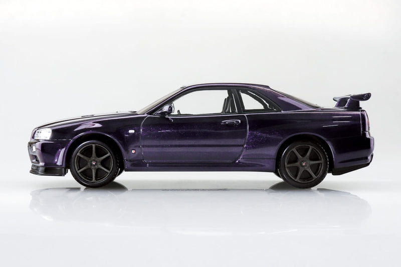 Snap Kit 12-MP Nissan R34 Skyline GT-R (Midnight Purple) 1/32