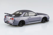 Snap Kit 12CU-AS Nissan R34 Skyline GT-R Custom Wheel (Athlete Silver) 1/32