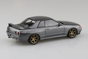 Snap Kit 14CU-GG Nissan R32 Skyline GT-R Custom Wheel (Gun Gray Metallic) 1/32