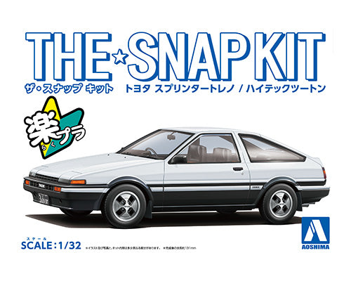 Snap Kit 16-A Toyota Sprinter Trueno (High-Tech Two-Tone) 1/32