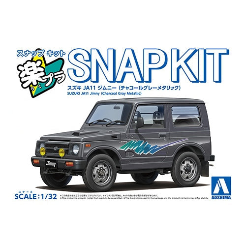 Snap Kit 18-CG Suzuki JA11 Jimny (Charcoal Gray Metallic) 1/32