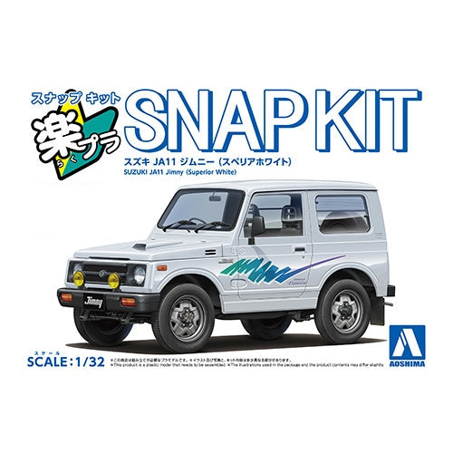 Snap Kit 18-SW Suzuki JA11 Jimny (Superior White) 1/32