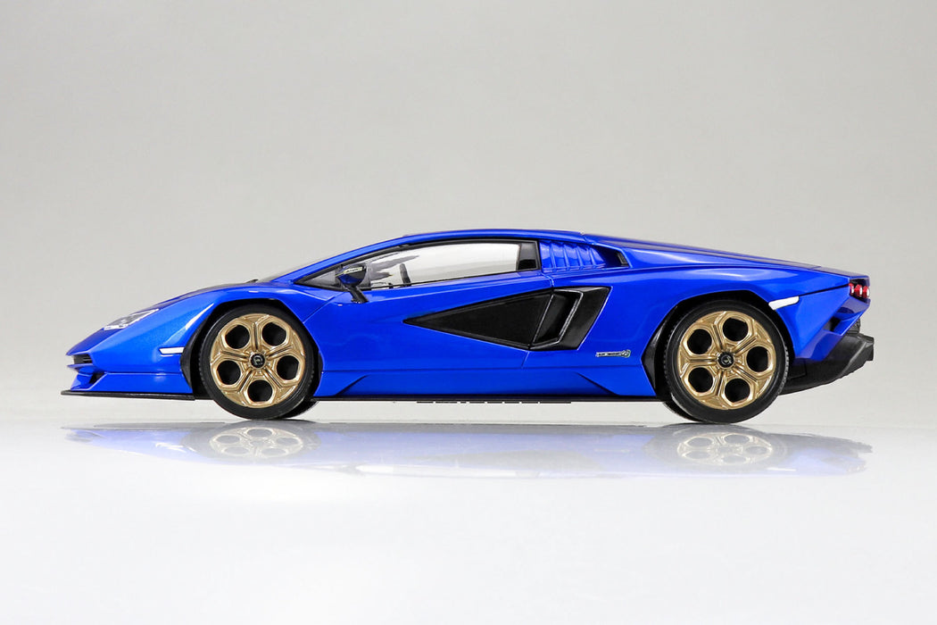 Snap Kit 19-F Lamborghini Countach LPI 800-4 (Metallic Blue) 1/32