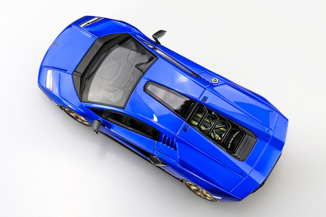 Snap Kit 19-F Lamborghini Countach LPI 800-4 (Metallic Blue) 1/32