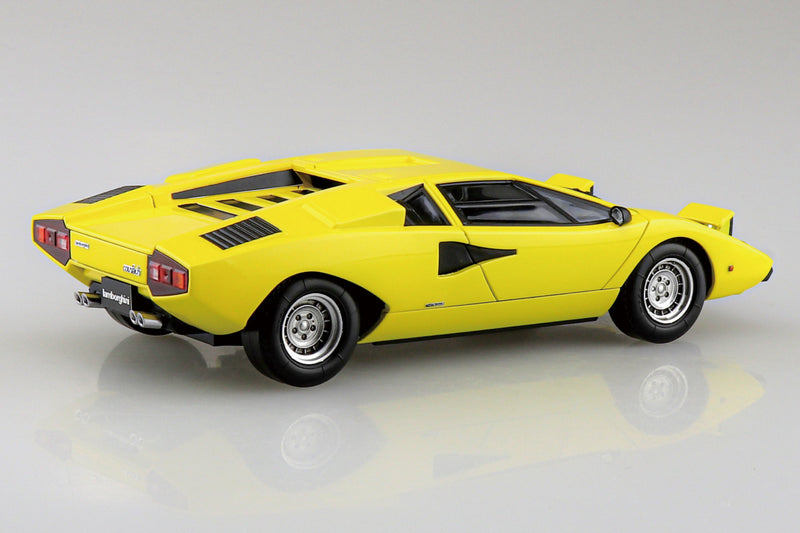 Snap Kit 20-B Lamborghini Countach LP400(Yellow) 1/32