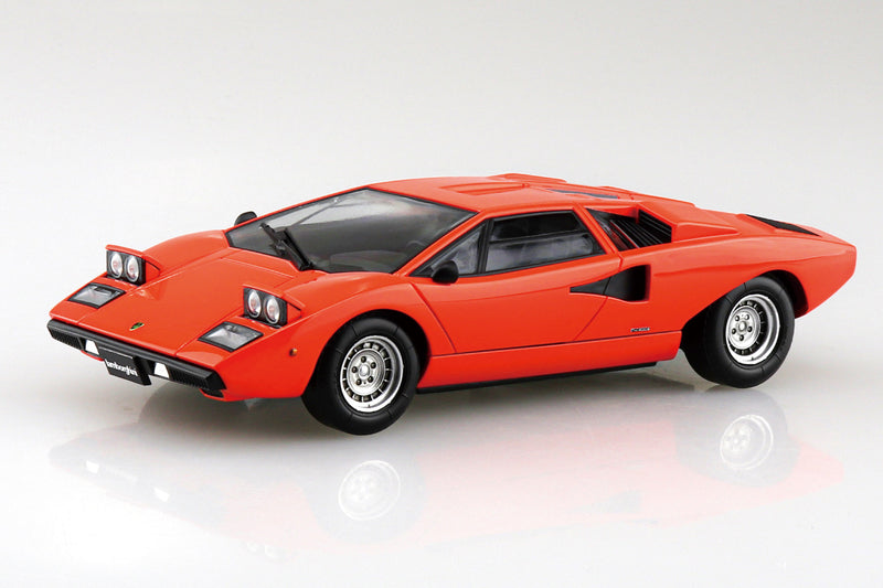 Snap Kit 20-C Lamborghini Countach LP400(Orange) 1/32
