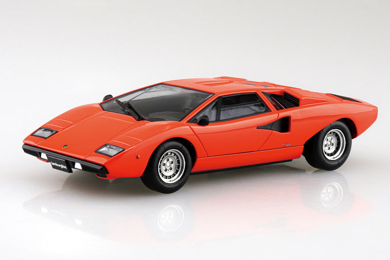 Snap Kit 20-C Lamborghini Countach LP400(Orange) 1/32