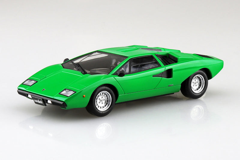 Snap Kit 20-D Lamborghini Countach LP400 (Green) 1/32