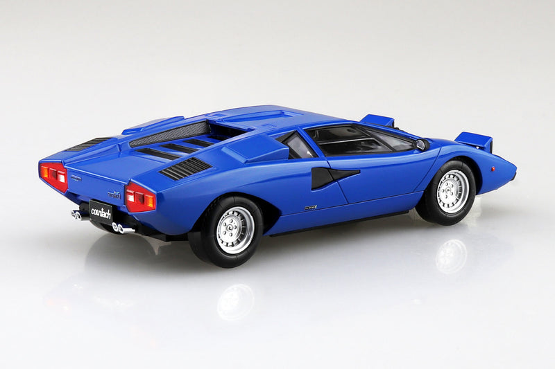 Snap Kit 20-E Lamborghini Countach LP400(Blue) 1/32