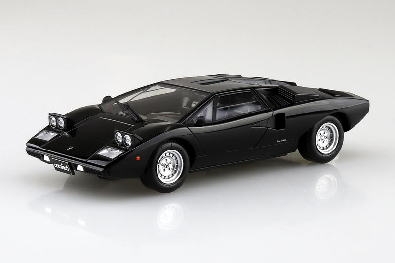 Snap Kit 20-F Lamborghini Countach LP400(Black) 1/32