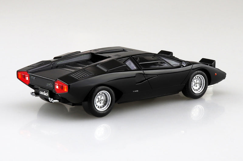 Snap Kit 20-F Lamborghini Countach LP400(Black) 1/32