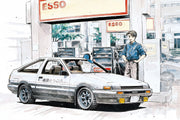 Snap Kit CM1 Initial-D Takumi's Hachiroku 1/32
