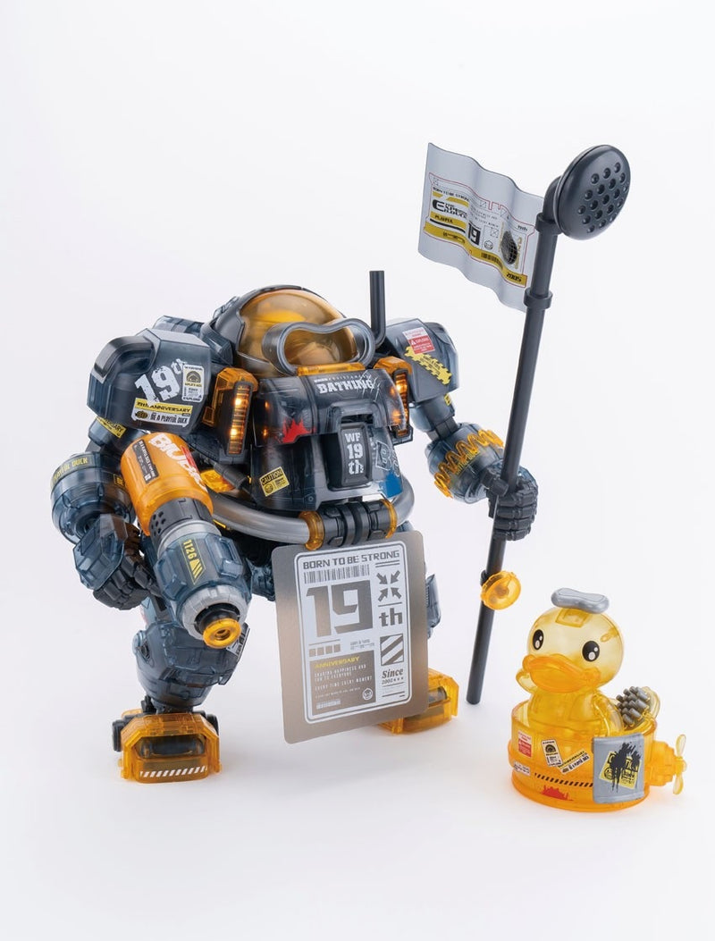 Soskill X Ultra EGG - SpaDuck 19th Anniversary Black Samurai Limited Edition Plastic Model Kit