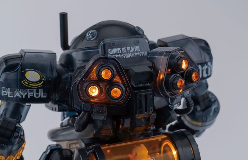 Soskill X Ultra EGG - SpaDuck 19th Anniversary Black Samurai Limited Edition Plastic Model Kit