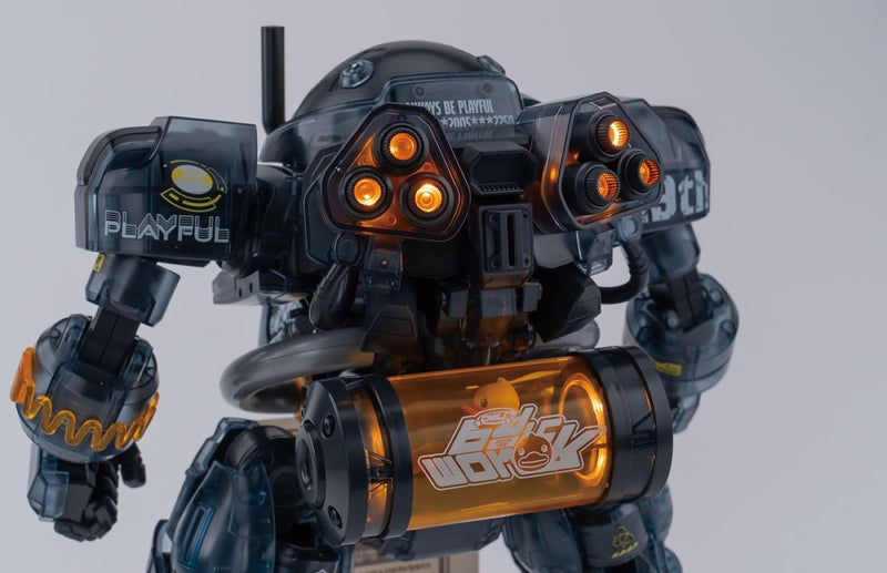 Soskill X Ultra EGG - SpaDuck 19th Anniversary Black Samurai Limited Edition Plastic Model Kit