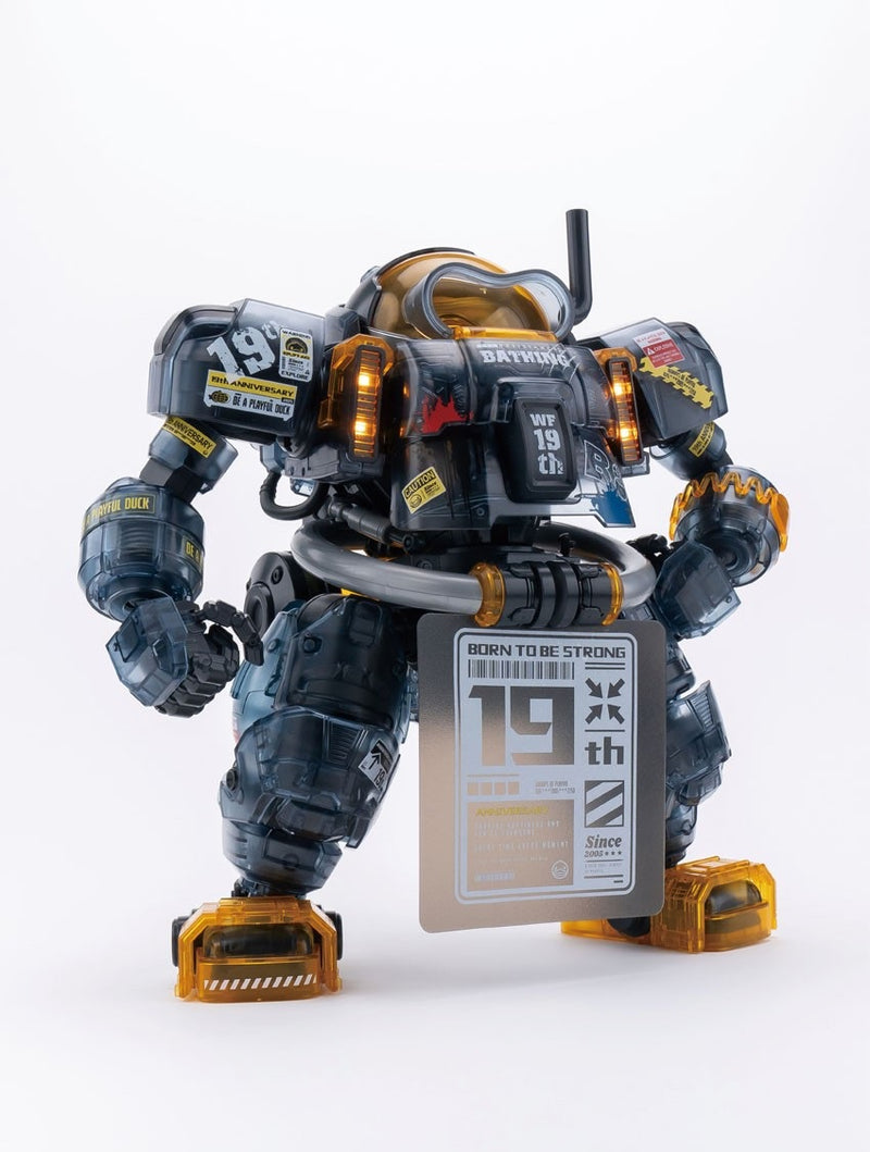 Soskill X Ultra EGG - SpaDuck 19th Anniversary Black Samurai Limited Edition Plastic Model Kit