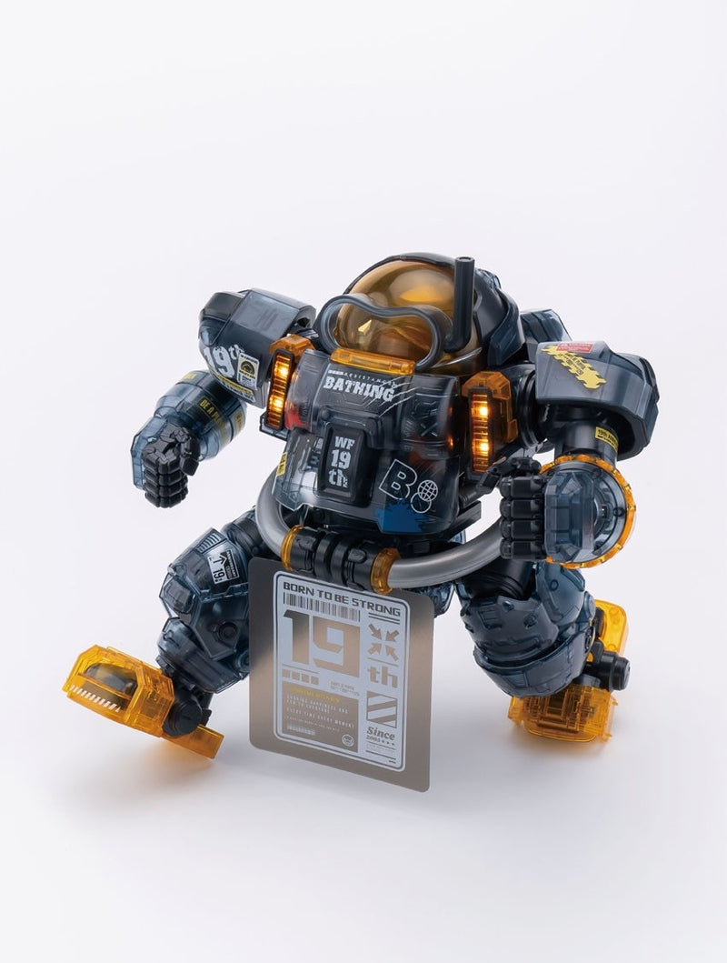 Soskill X Ultra EGG - SpaDuck 19th Anniversary Black Samurai Limited Edition Plastic Model Kit