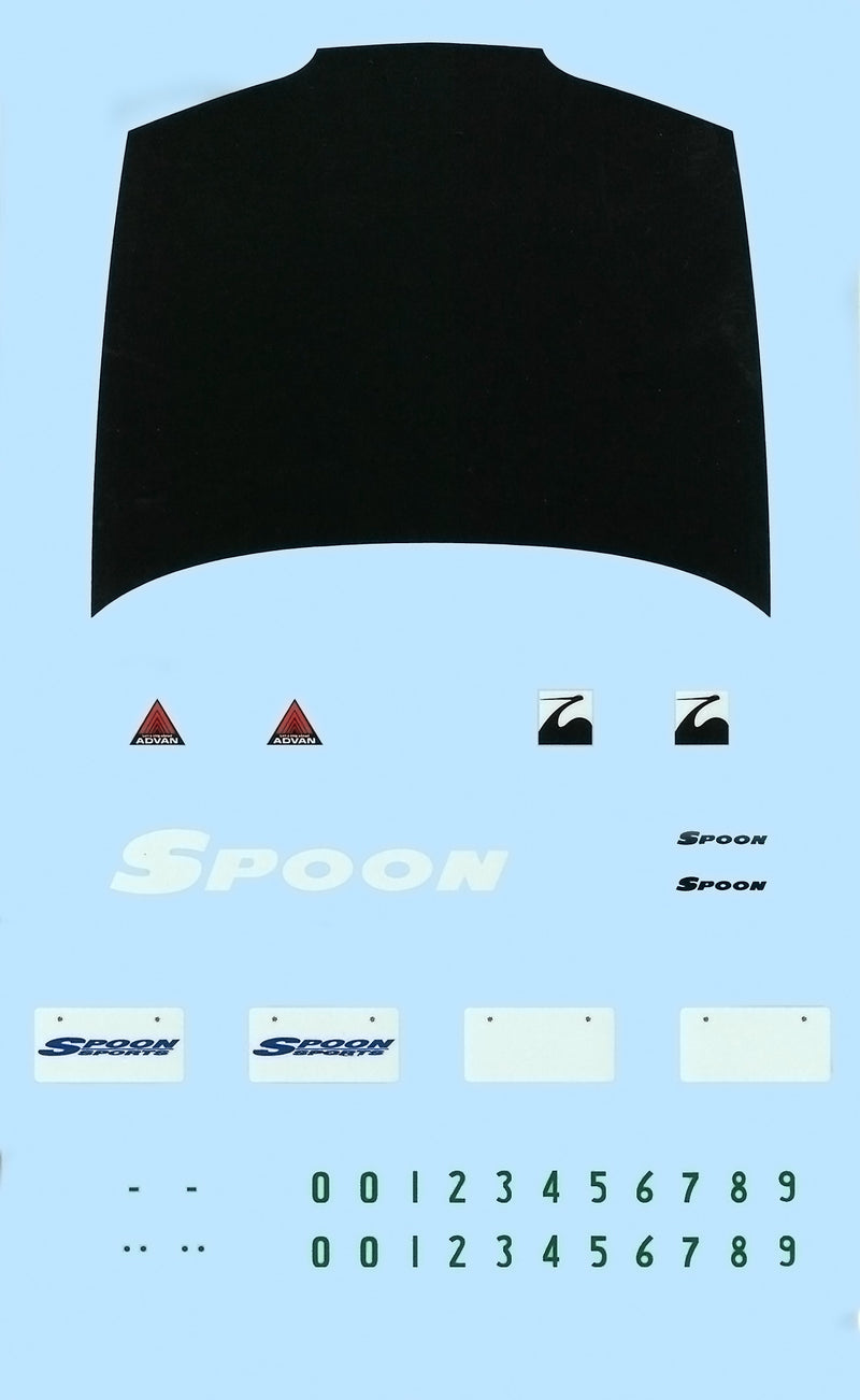 Spoon Integra Type R (DC2) (w/GT W Wing) 1/24