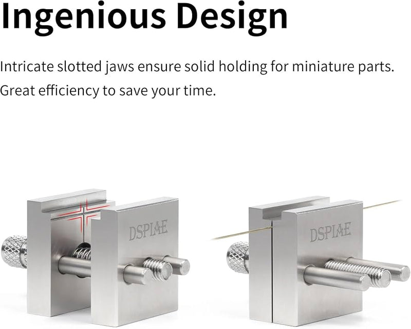 Stainless Steel Precision Mini Vise (Desktop Clamp) AT-MV