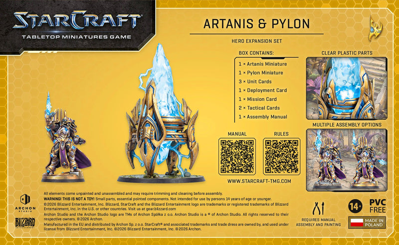 StarCraft - Protoss Artanis And Pylon