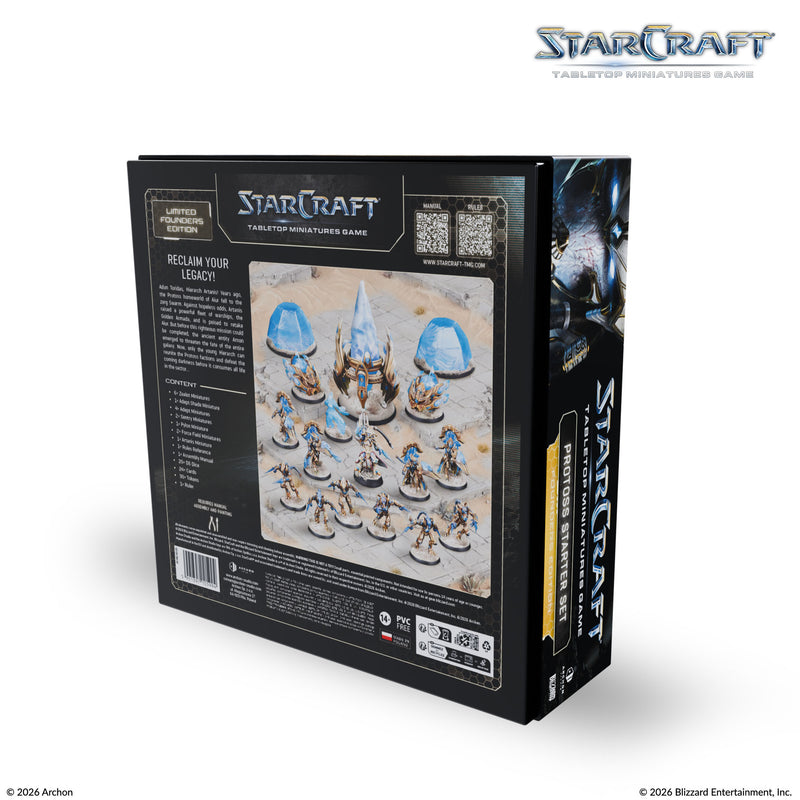 [Preorder DEPOSIT ONLY][ETA Q3 2026] StarCraft - Protoss Starter Set Founders Edition