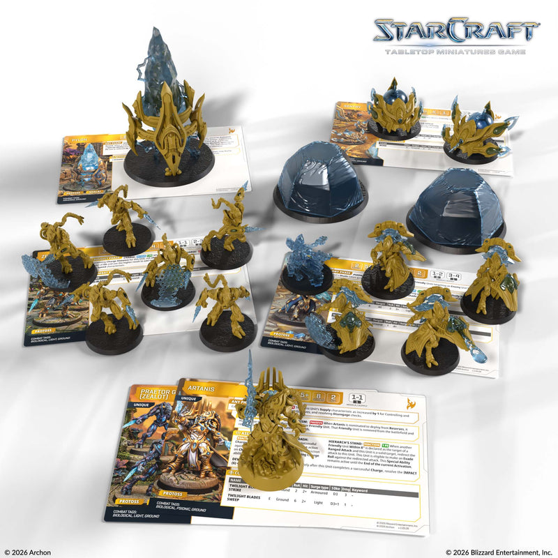 [Preorder DEPOSIT ONLY][ETA Q3 2026] StarCraft - Protoss Starter Set Founders Edition