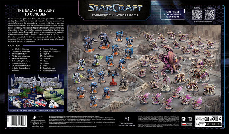 [Preorder DEPOSIT ONLY][ETA Q3 2026] StarCraft - Two Player Starter Set Founders Edition