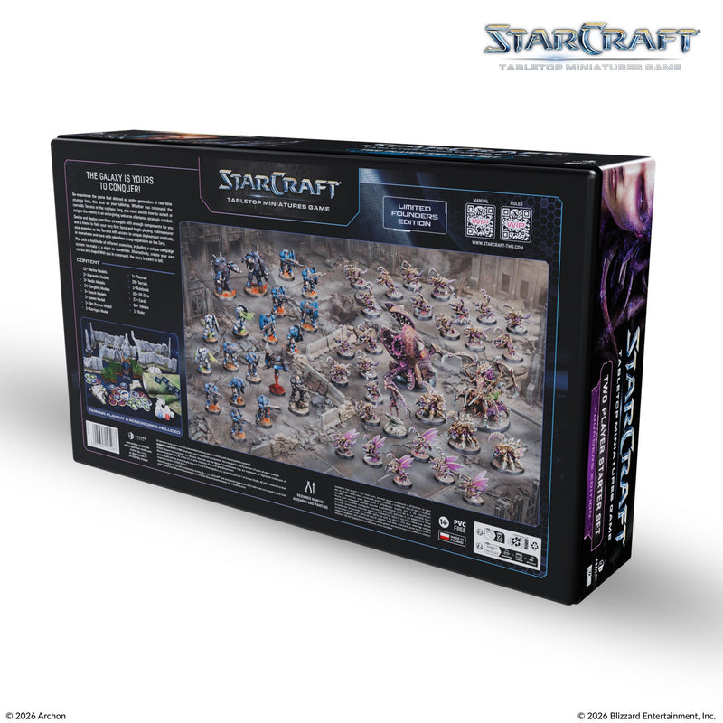 [Preorder DEPOSIT ONLY][ETA Q3 2026] StarCraft - Two Player Starter Set Founders Edition