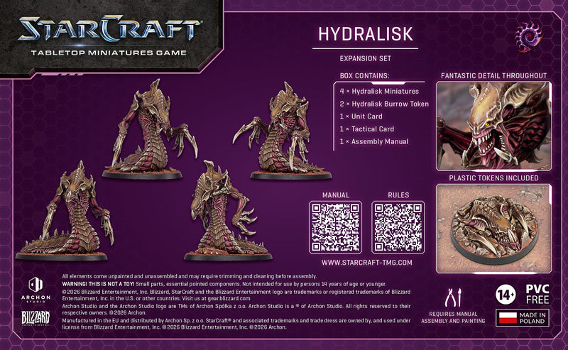 [Preorder DEPOSIT ONLY][ETA Q3 2026] StarCraft - Zerg Hydralisk