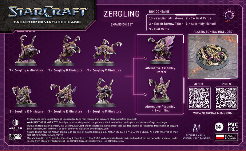 [Preorder DEPOSIT ONLY][ETA Q3 2026] StarCraft - Zerg Zergling