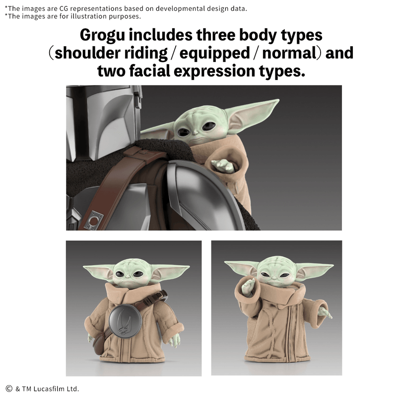 Star Wars: The Mandalorian And Grogu 1/12