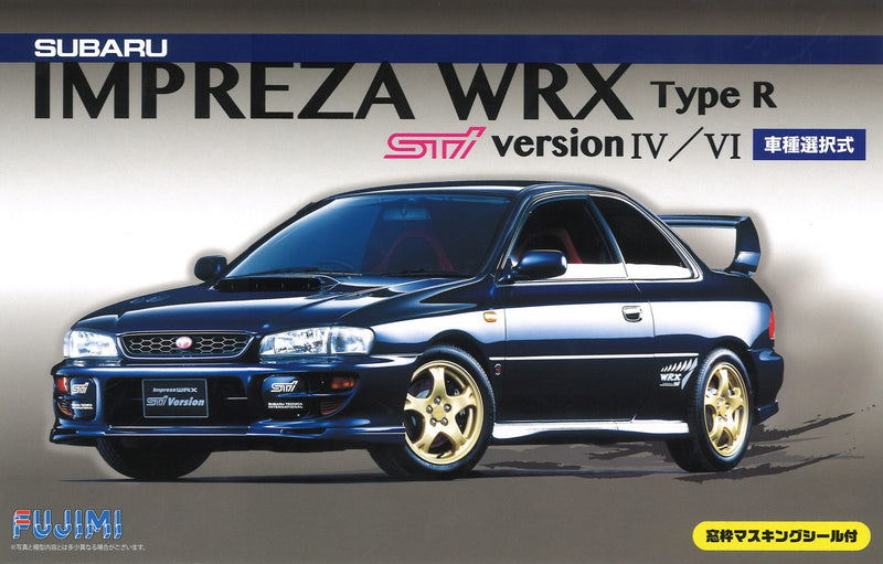 Subaru Impreza STI ver IV/VI w/Window Frame Masking Seal 1/24